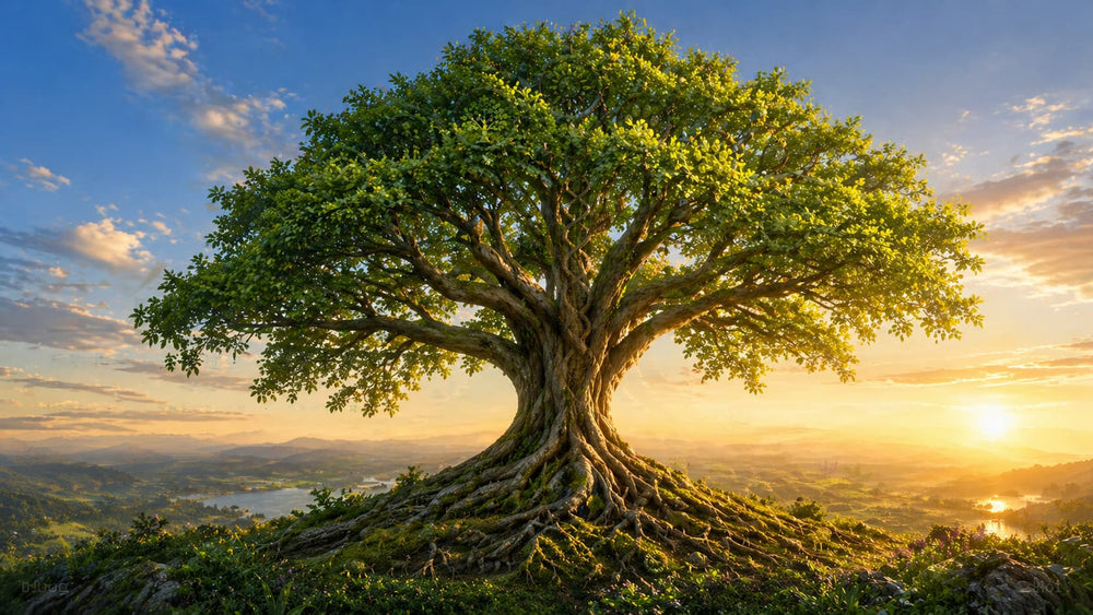 Tree of Life symbol meaning for growth, grounding, and continuity by TheFuMaster