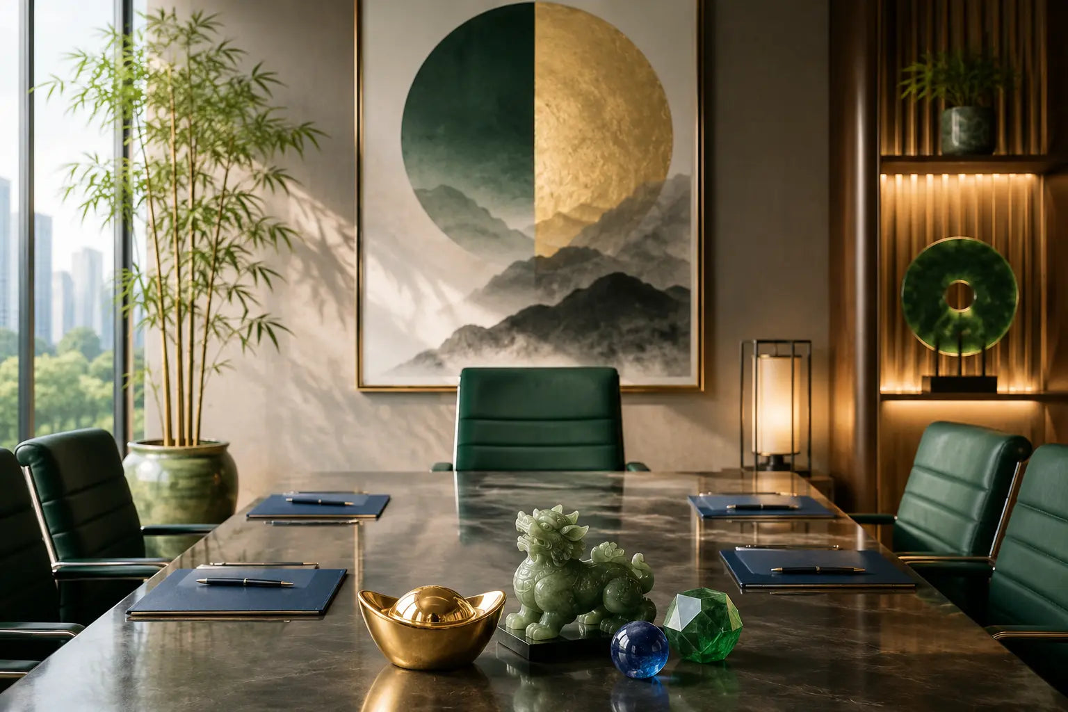 Lucky Color for a Business Meeting: A Feng Shui Guide