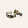 Cross Star Wing Ring Set