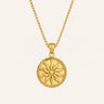 Radiant Luck Sun Pendant Necklace