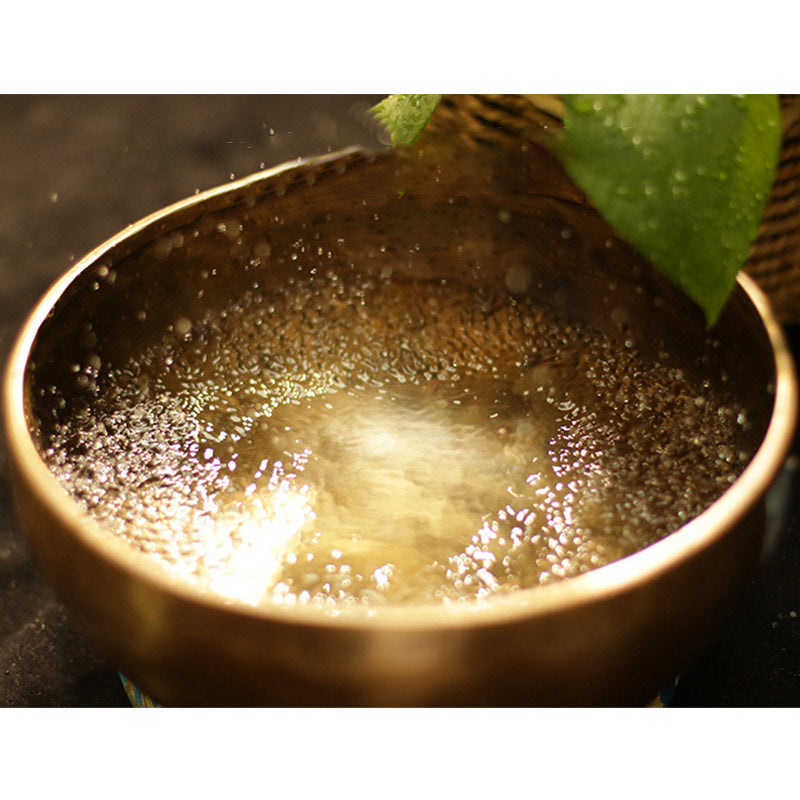 Golden Echoes from the Snow-Capped Highlands Sound Bowl Set