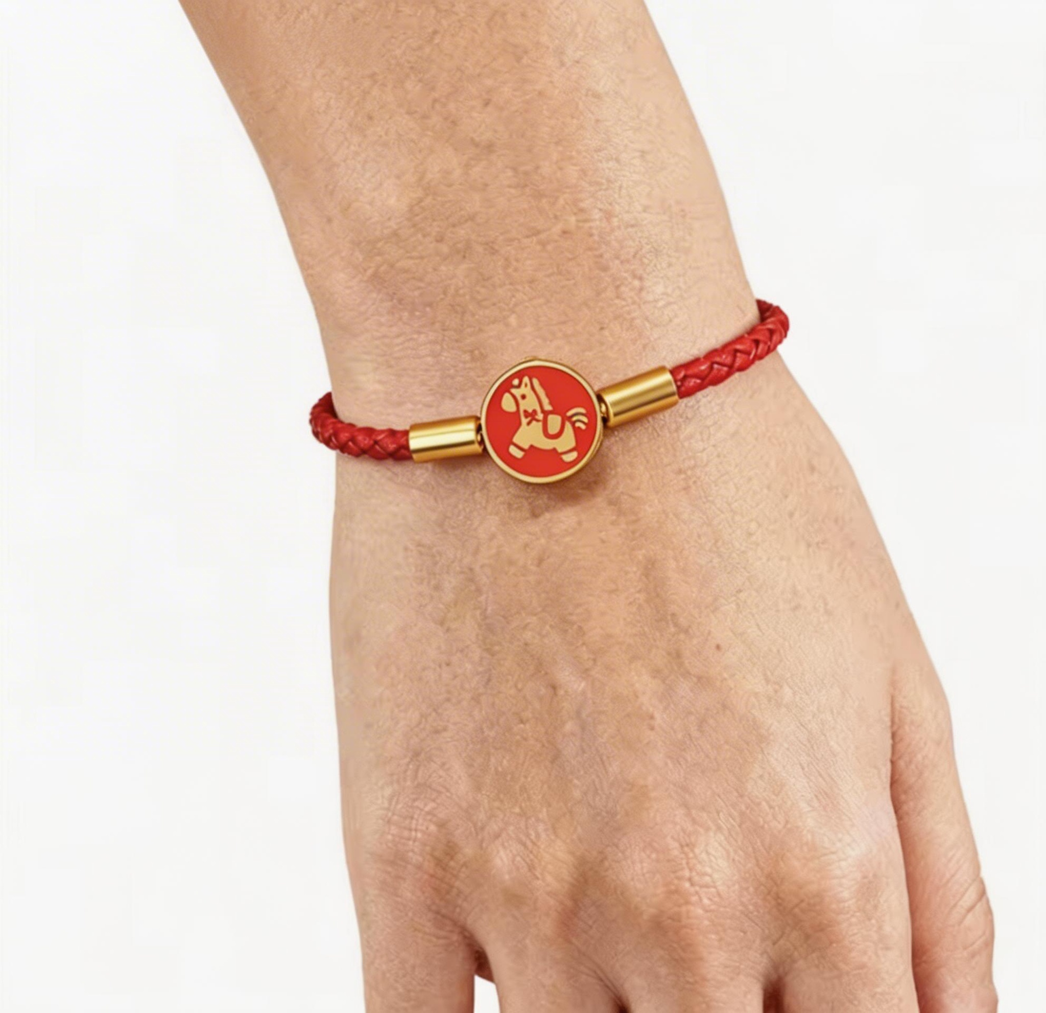 Eternal Gallop 925 Sterling Silver Horse Bangle