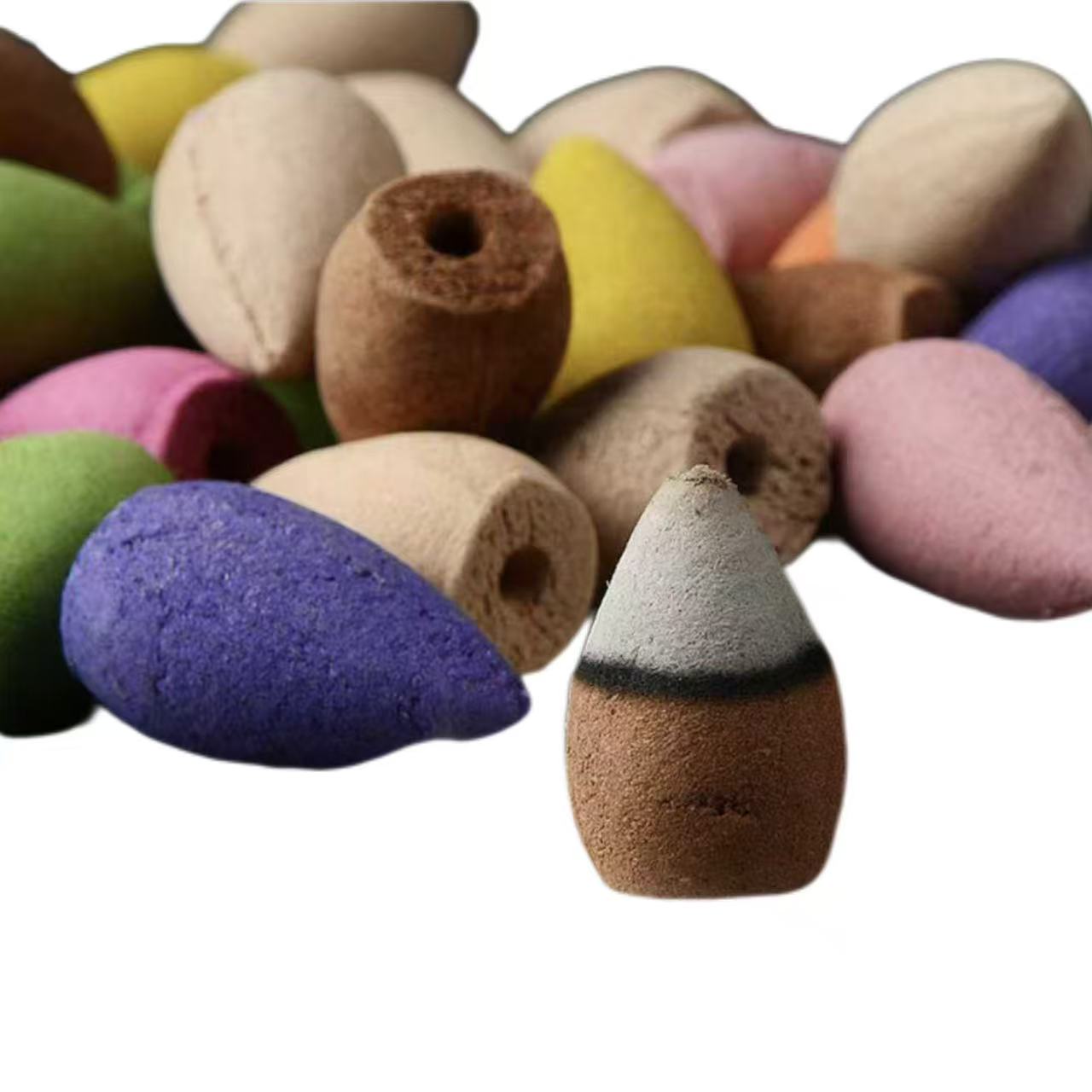 Artisanal Backflow Incense Cones 50 Piece Sacred Scent Pack