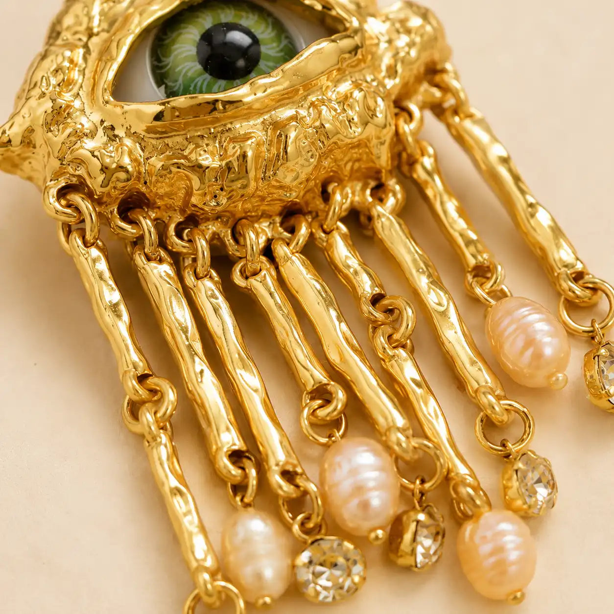 Vintage Protective Evil Eye Earrings
