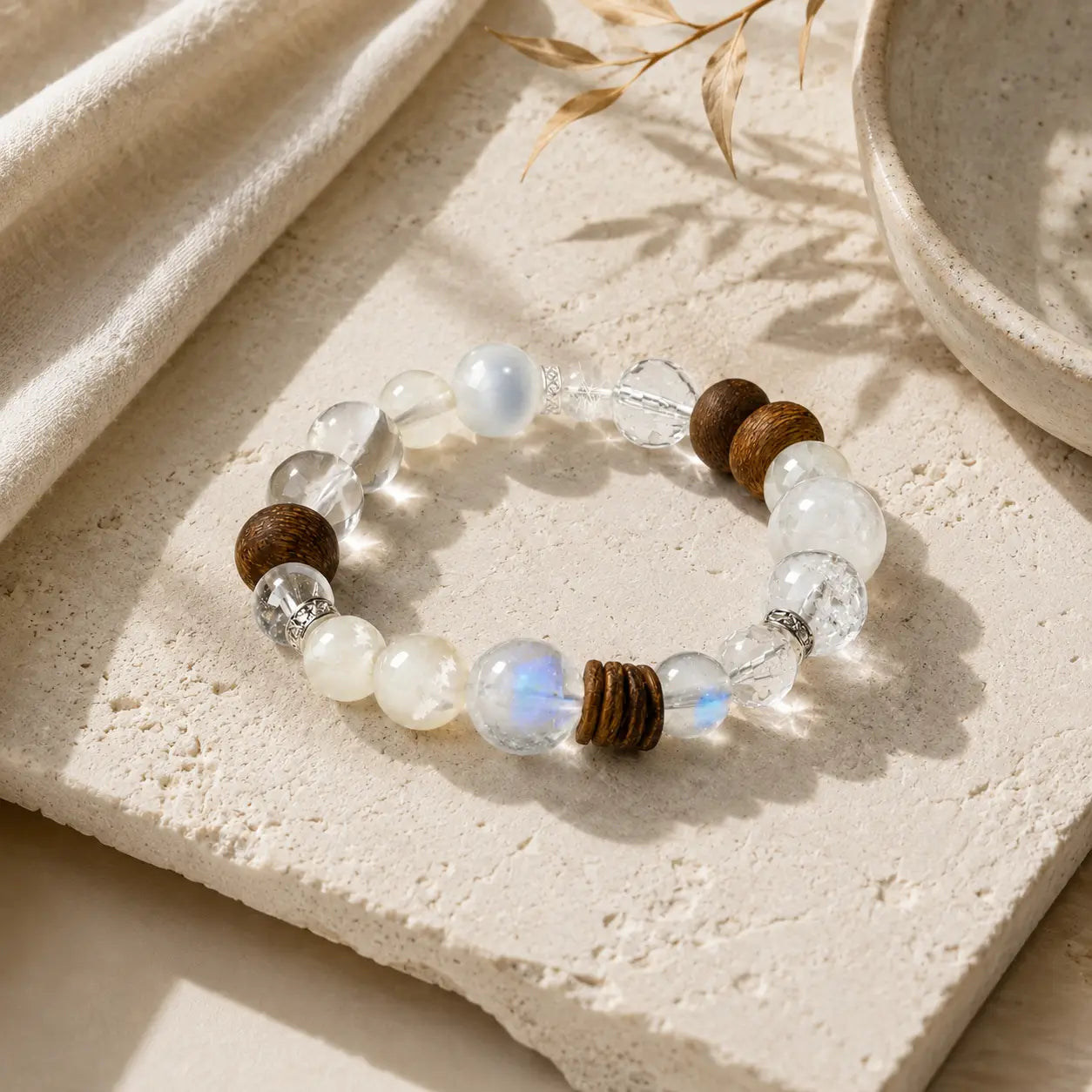 Peaceful Clarity Multi-Treasure Bracelet