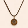 Vintage Compass Pendant Necklace