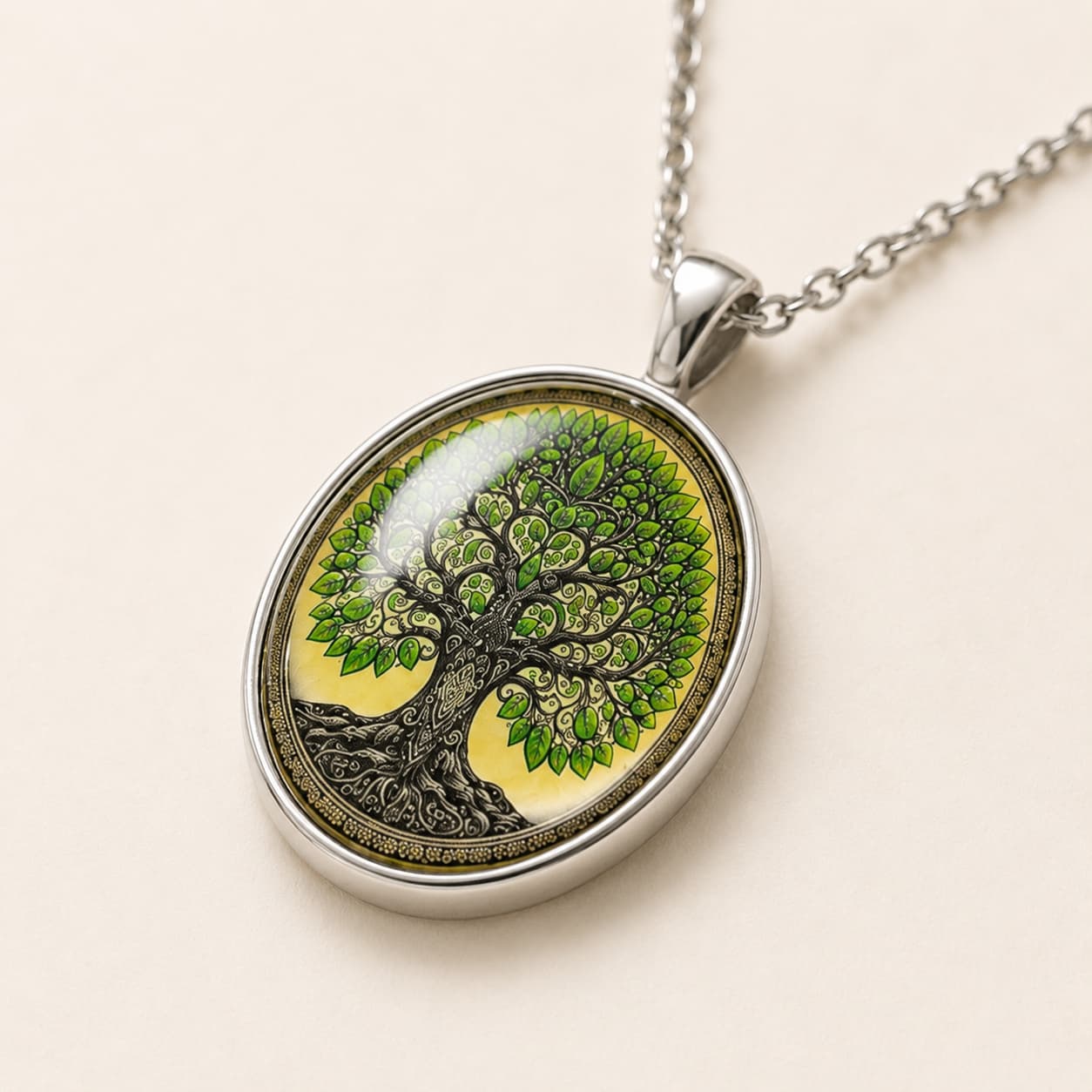 Vintage Tree of Life Necklace