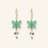 Bohemian Butterfly Drop Earrings