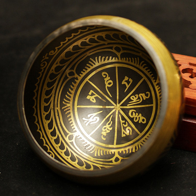 Artisanal Hand-Hammered Healing Sound Bowl Set