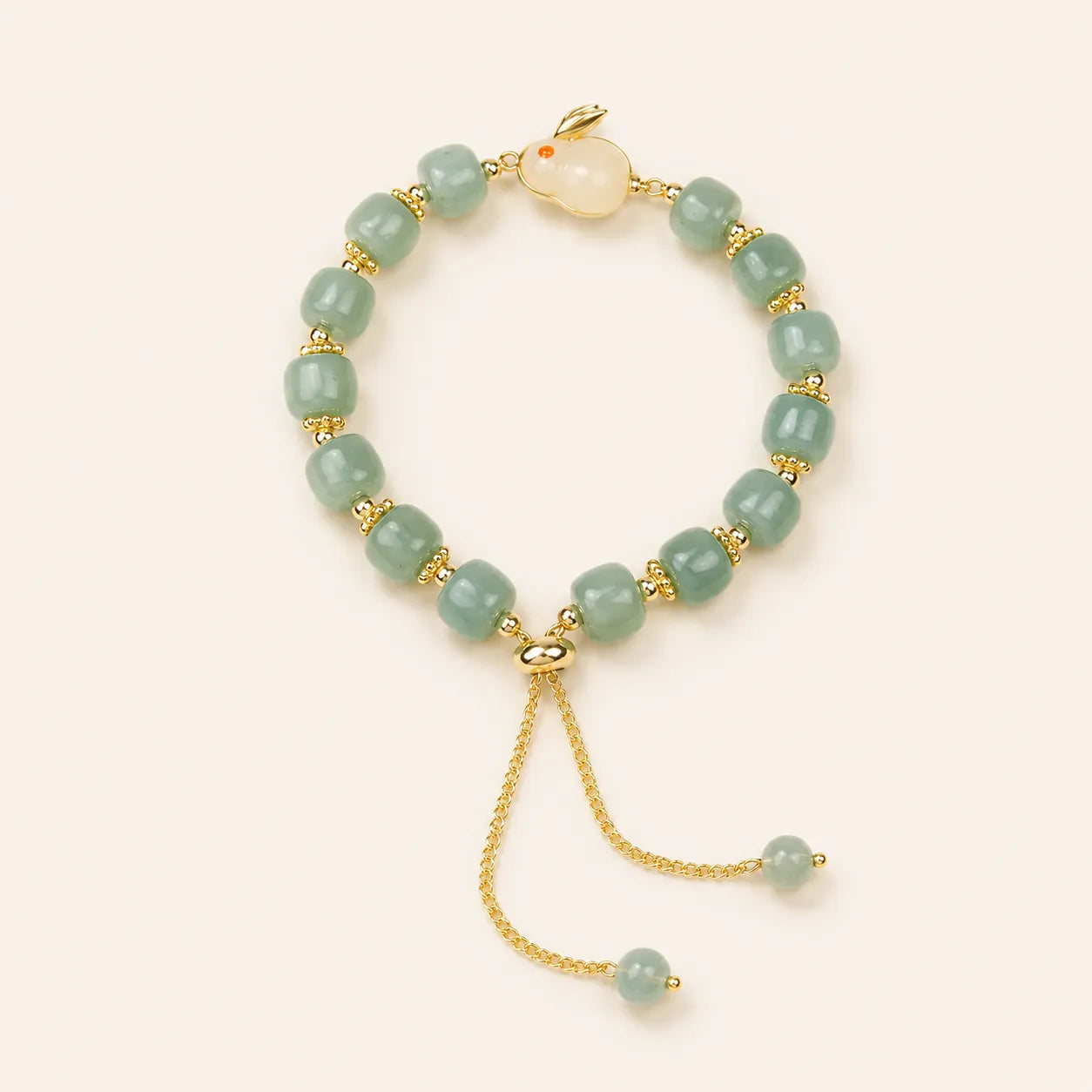 Green Aventurine Rabbit Bracelet