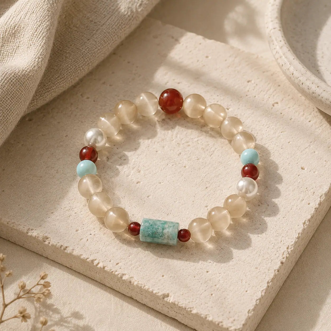 Champagne Cat’s Eye Bracelet