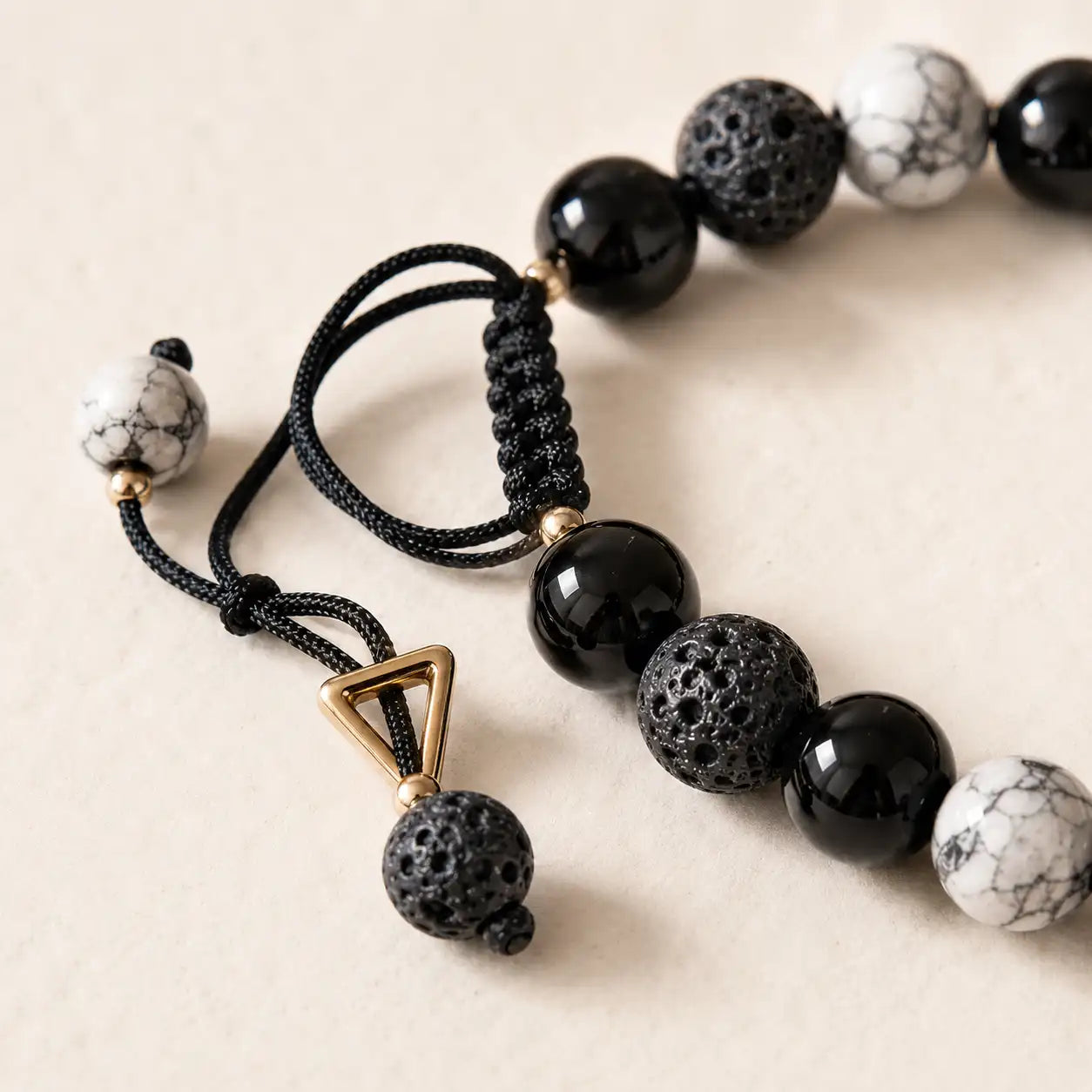 Mixed Stone Beaded Bracelet