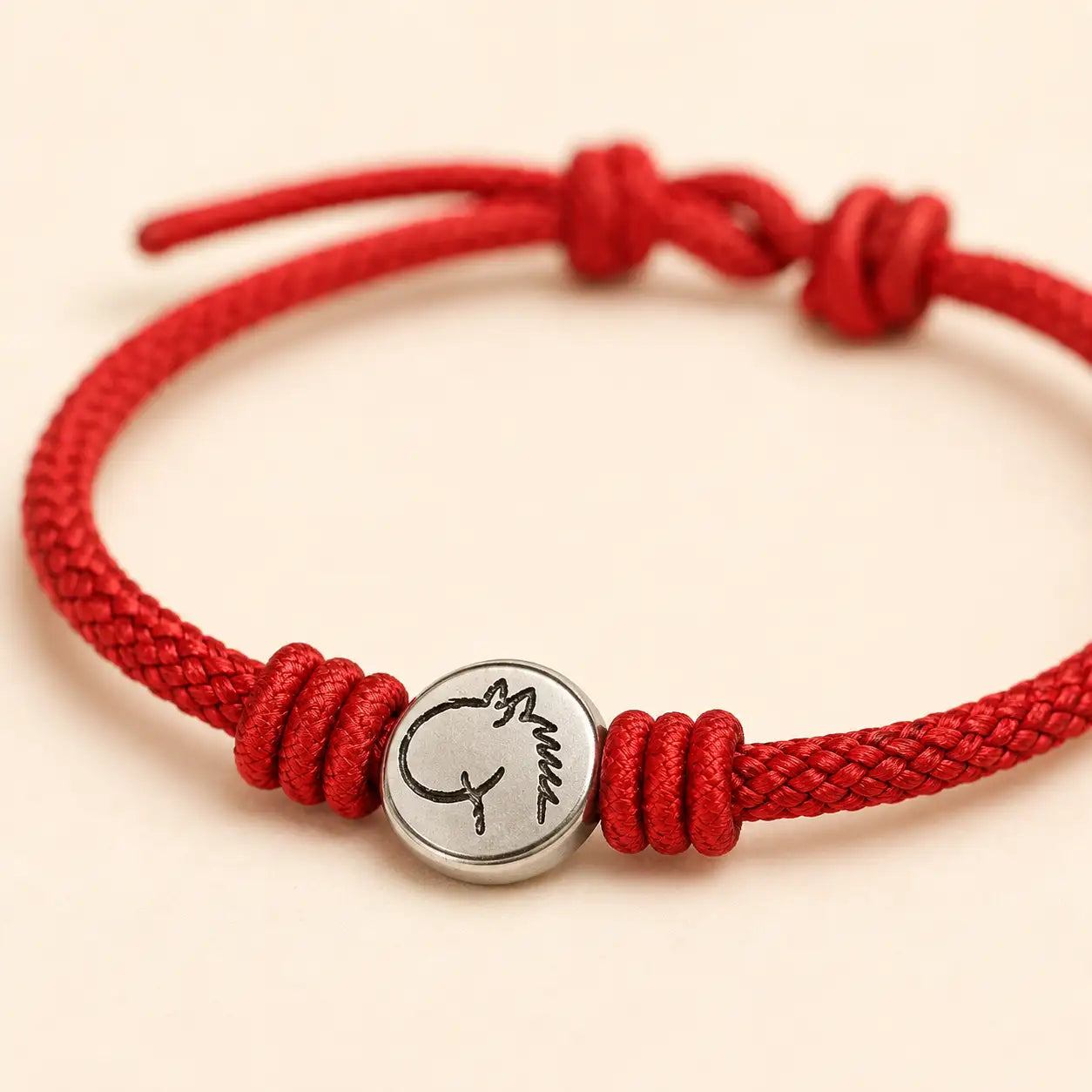 Red Rope Zodiac Horse Bracelet