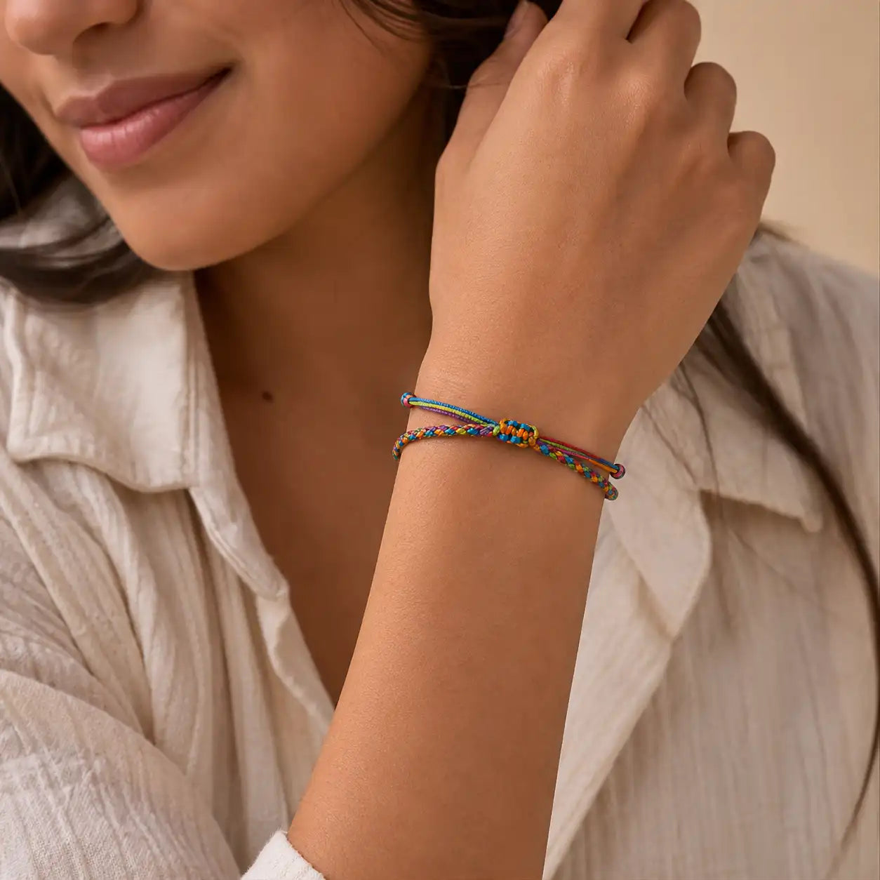 Wish Knot Color Bracelet