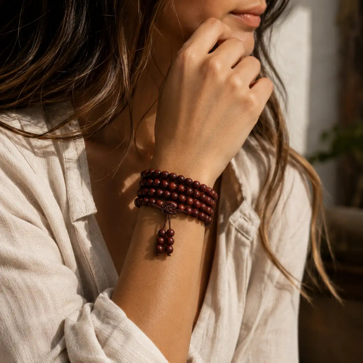 Eastern energy jewelry lifestyle image for mindful wearing by TheFuMaster