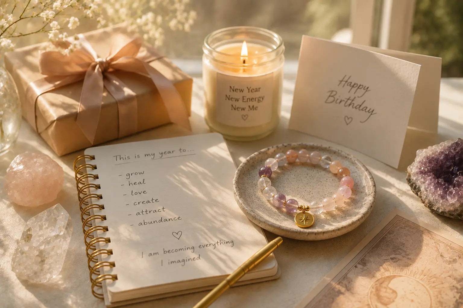 Birthday Manifestation Jewelry Gift: Meaningful Bracelets for a New Year