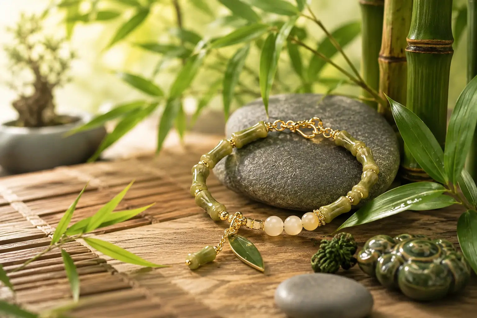Bamboo Bracelet Meaning: Growth, Resilience, and Luck