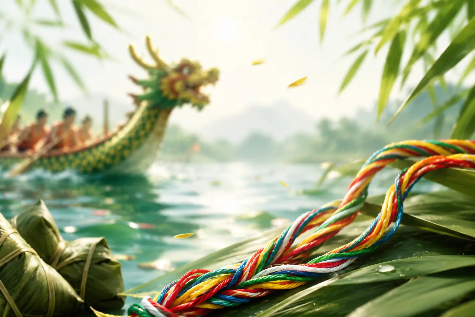Dragon Boat Bracelet Meaning: Five-Color Rope and Duanwu