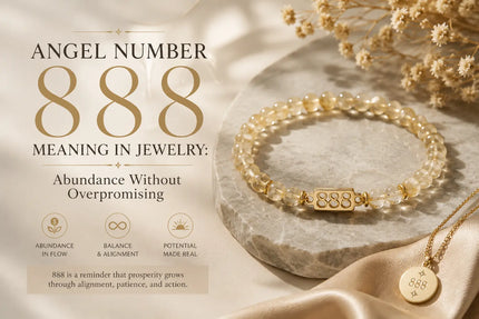 Angel Number 888 Meaning in Jewelry: Abundance Without Overpromising
