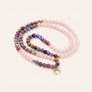 Mixed Stone Moon Necklace