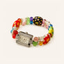 Glazed Flower Watch Bracelet