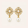 Pearl Flower Calm Earrings