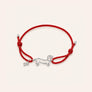 Red Cord Dachshund Dog Bracelet