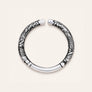 Rising Cloud Relief Cuff Bracelet
