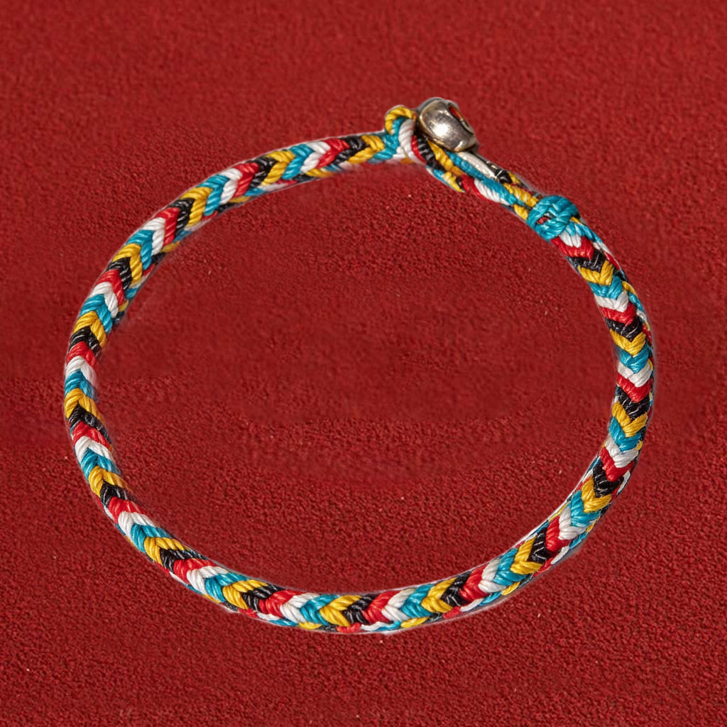 Vibrant Harmony Five-Color Protection Bracelet