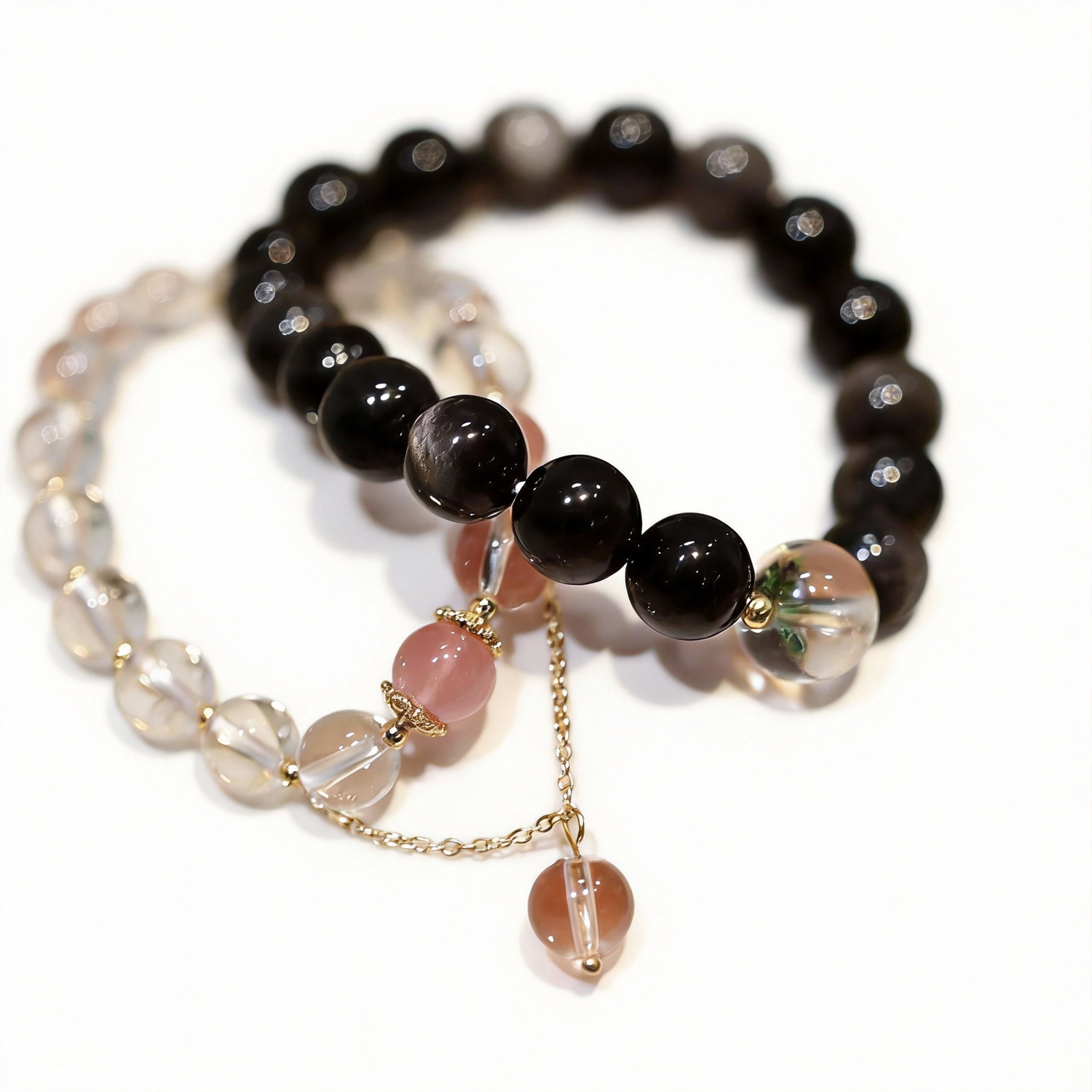 Resonant Complement Couple Bracelets