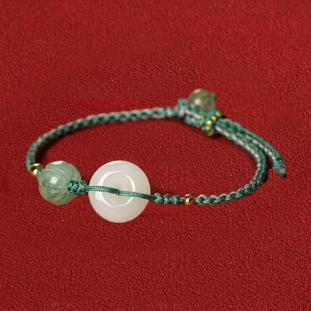 Radiant Peace & Abundance Jade Alignment Bracelet