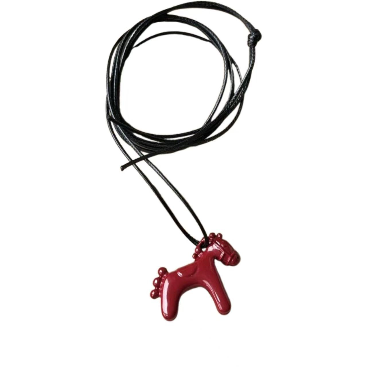 Galloping Heritage Enamel Zodiac Pendant