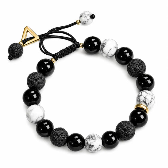 Mixed Stone Beaded Bracelet
