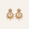 Radiant Starburst Stud Earrings
