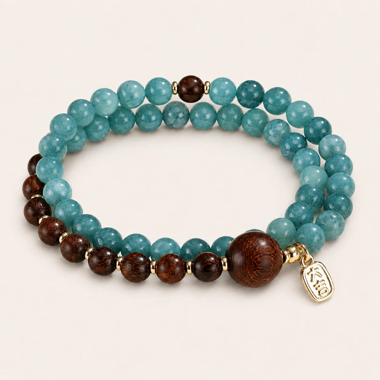 Rooted Jade Sandalwood Bracelet
