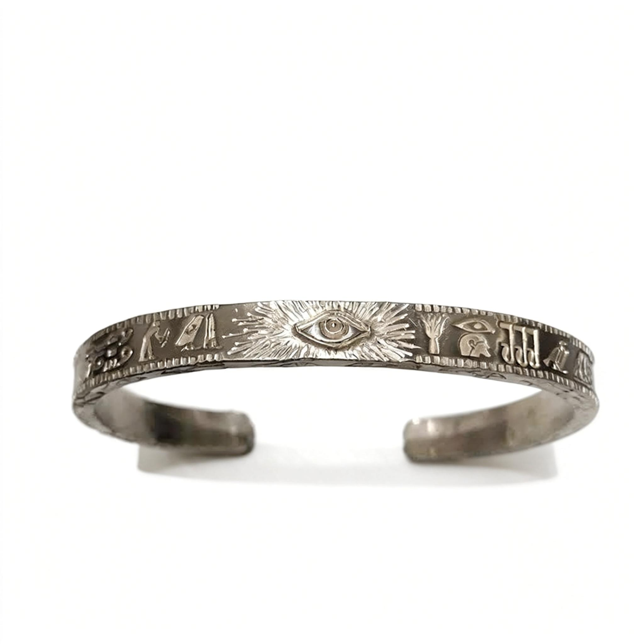 Eye of Horus Copper Protection Cuff