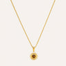 Radiant Sunburst Tiger Eye Necklace