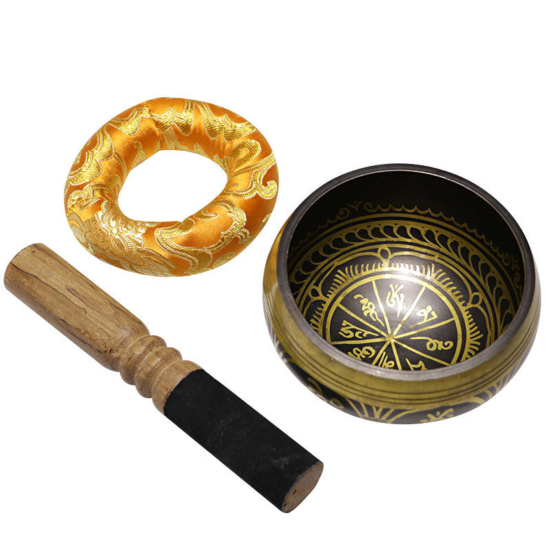 Artisanal Hand-Hammered Healing Sound Bowl Set