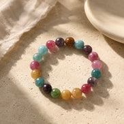 Rainbow Tourmaline Luck Bracelet
