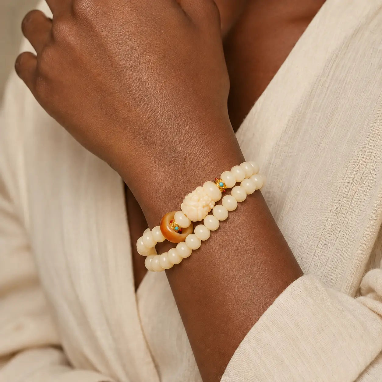 Bodhi Lotus Fortune Beast Bracelet