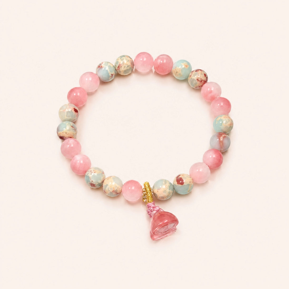 Summer Bloom Beaded Bracelet