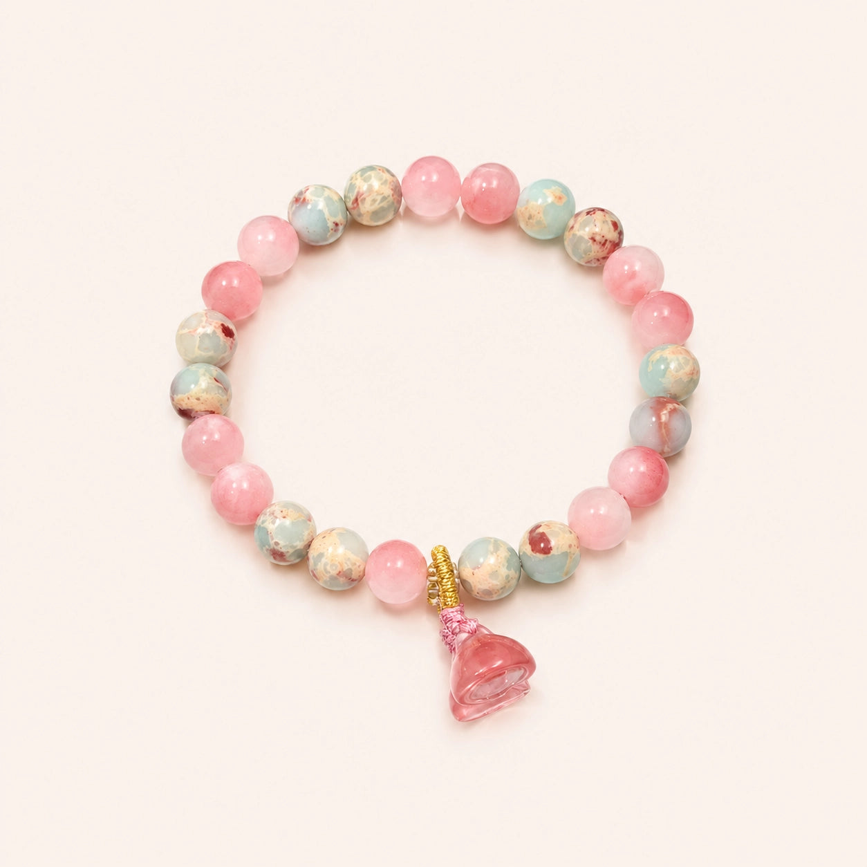 Summer Bloom Beaded Bracelet