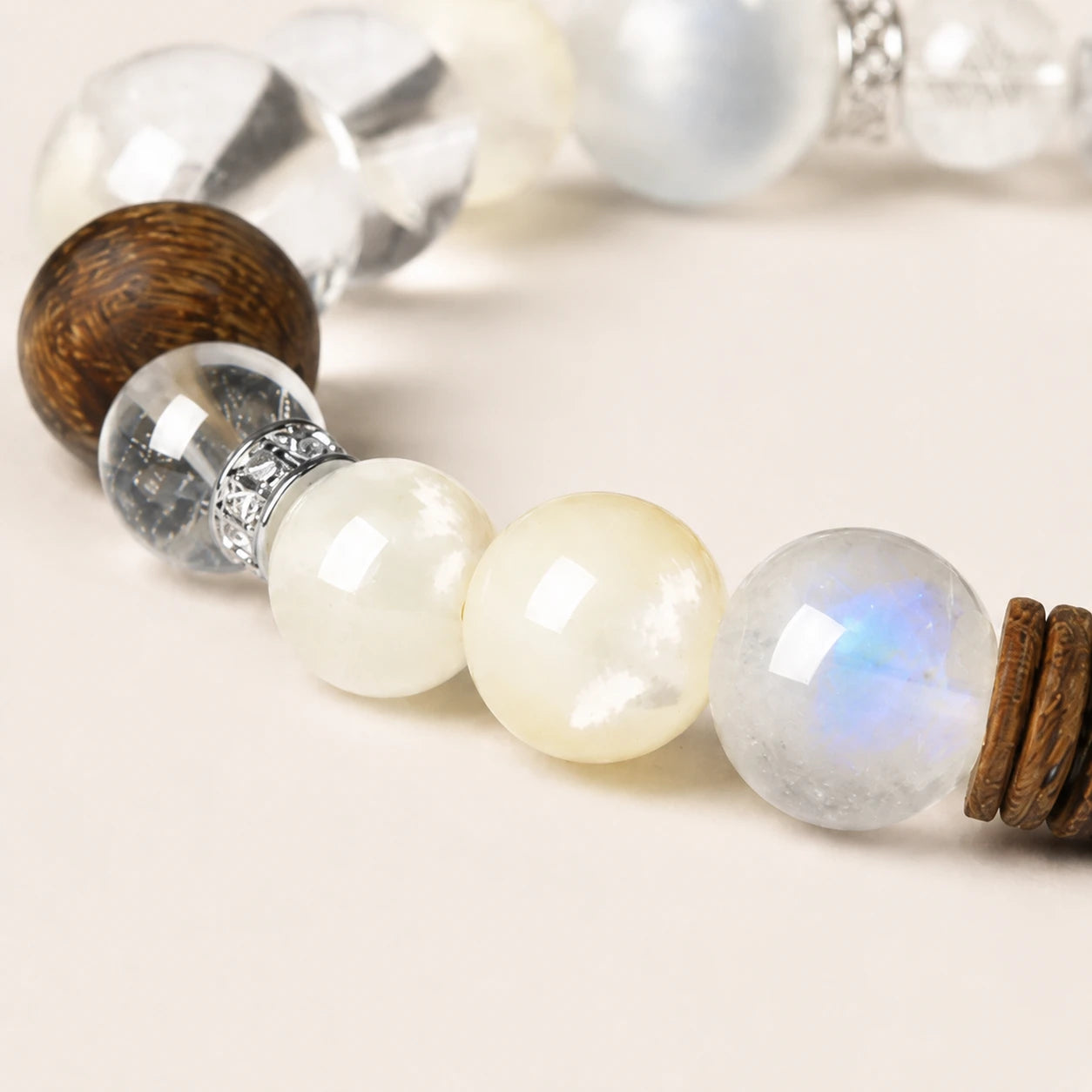 Peaceful Clarity Multi-Treasure Bracelet