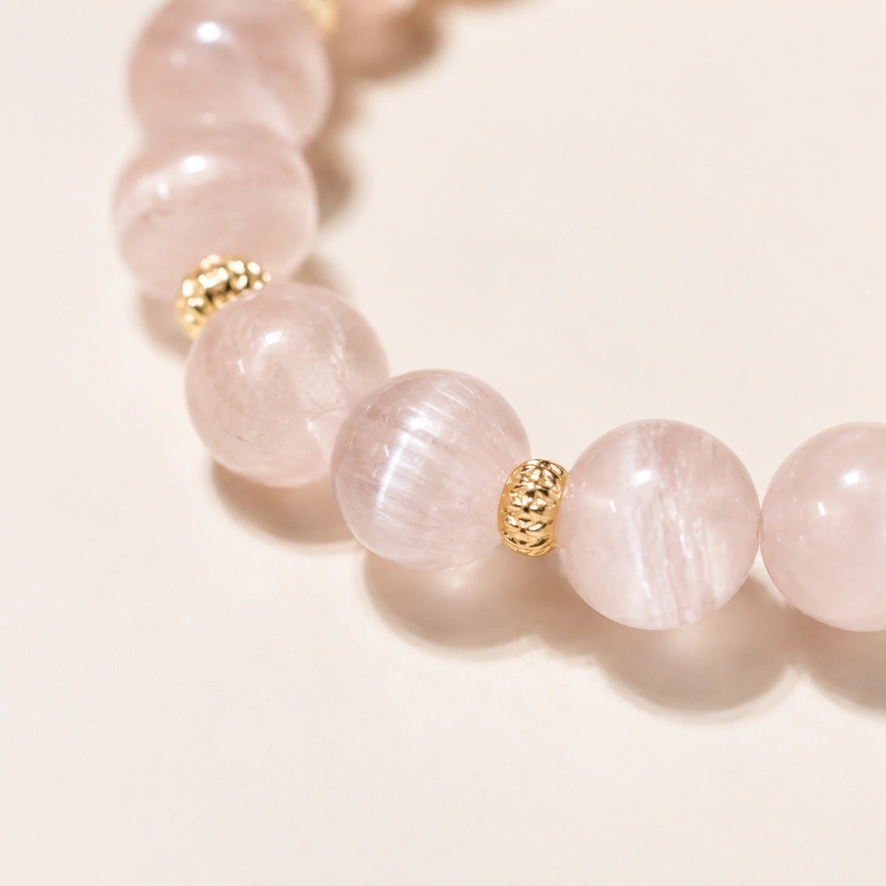 Soft Pink Cat Eye Bracelet