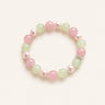 Jasmine Rose Quartz Prehnite Bracelet