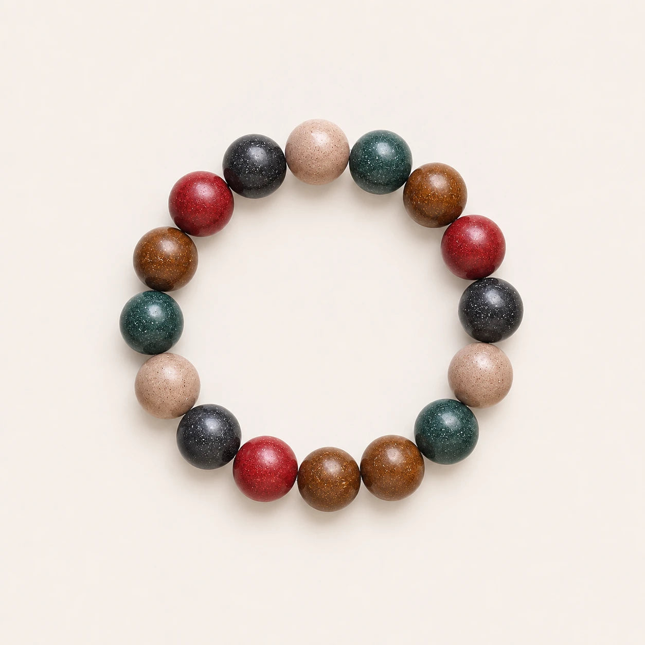 Five Elements Incense Bead Bracelet