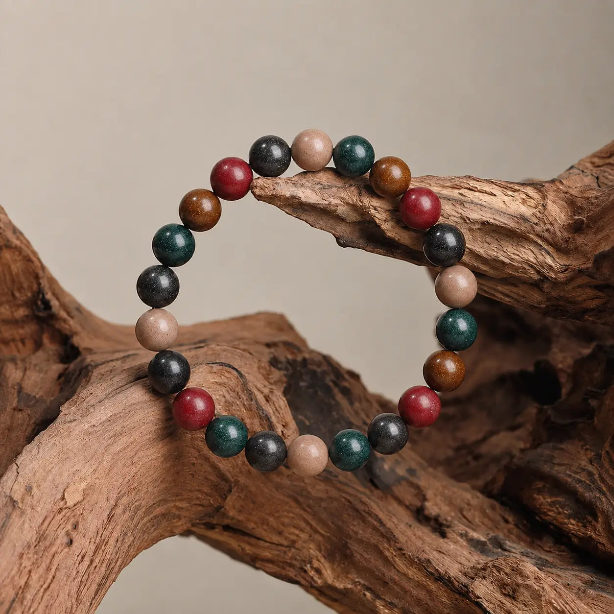 Five Elements Incense Bead Bracelet