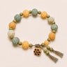 Lotus Green Sandalwood Bracelet