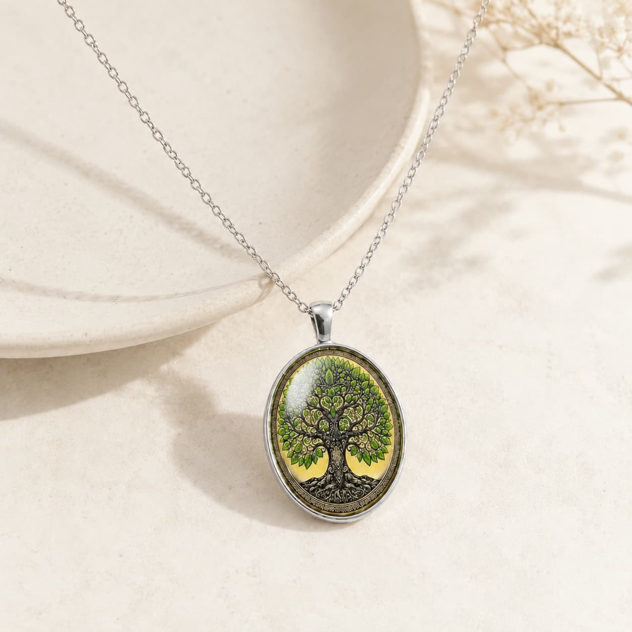 Vintage Tree of Life Necklace