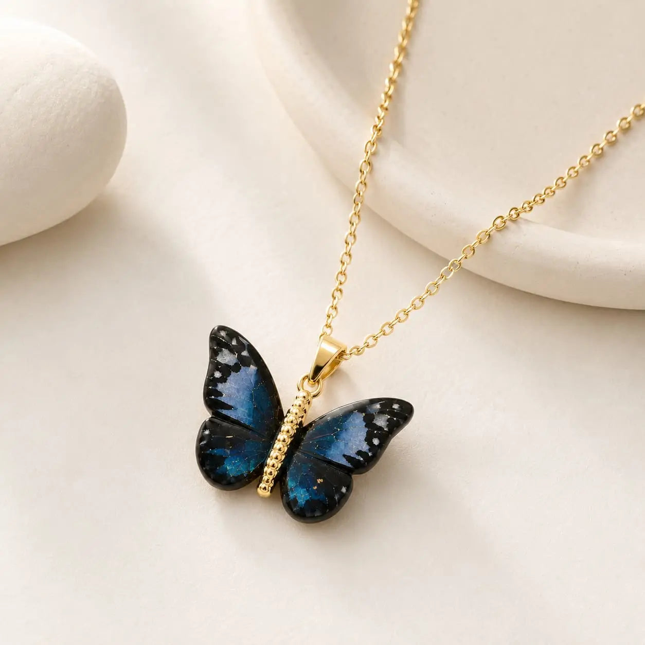 Butterfly Shadow Necklace
